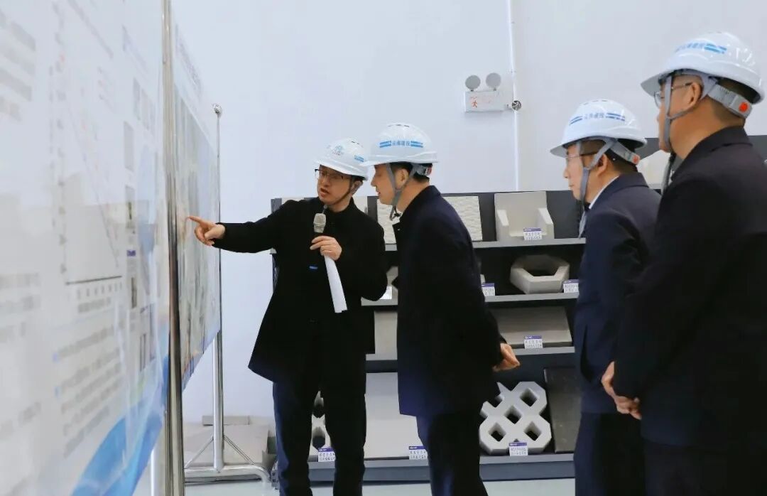 副省长刘勇调研舒服年处置100万吨磷石膏+100万吨工业固废绿色建材产业园项目