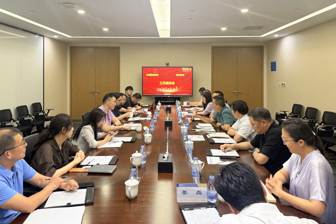 集团与德方纳米互换座谈